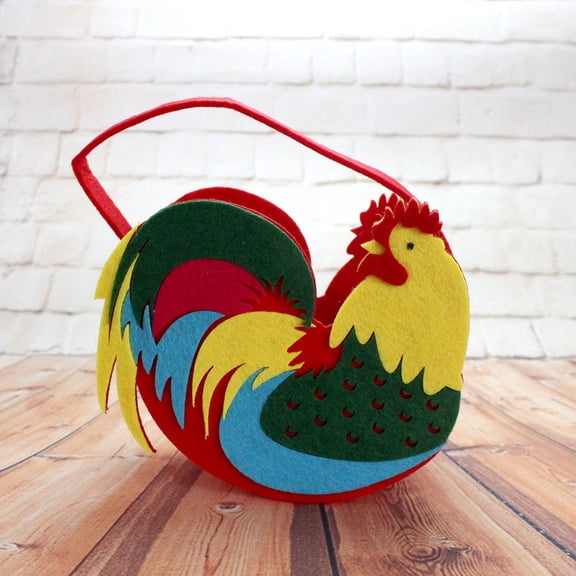 LOLIPPYY Assorted Color Chicken Candy Holder Set for Easter Carrying and Party Storage