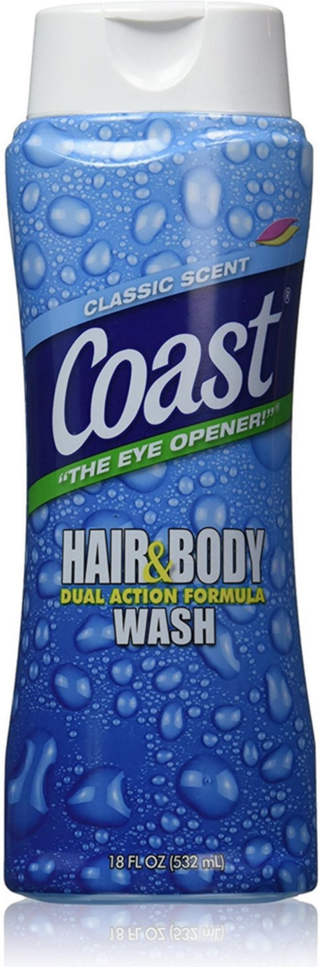 (2 pack) Coast Classic Scent Hair & Body Wash, 18 fl oz