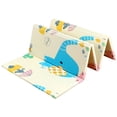 thumbnail image 5 of vocheer Foldable Baby Playmat, Large Double-Side Activity Foam Crawl Mat for Baby, 79" x 71", 5 of 10
