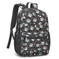 thumbnail image 2 of Police and Black Car Black Pattern 17" School Backpacks for Teens,Waterproof Oxford Fabric,S-Shape Padded Straps for School,Travel,Hiking,Camping, 2 of 6