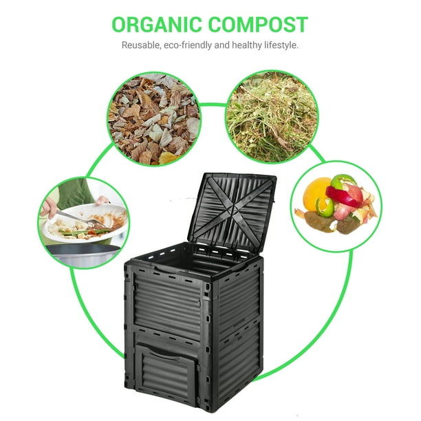 OXO Good Grips Bac à compost facile à nettoyer pour la maison et la cuisine  1,75 gallon 