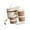 4 packs, variant on MOMOJIA Warm Box For Adults With Oven Safe Rustless Canisters And Insulated Lunch Container Transportable Meal