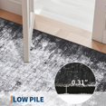 thumbnail image 6 of Garvee 10x13 ft Modern Abstract Area Rug, Washable, Non Slip TPR Backing, Soft Low Pile, Non Shedding Carpet for Living Room, Bedroom, Nursery, Gray, 6 of 8
