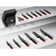 thumbnail image 2 of Juego de cuchillos ASETY 15 piezas con bloque afilador de cuchillos de acero inoxidable, 2 of 8