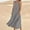 Gray, variant on Yghzkop Women's Summer Fashion Casual Solid Color Sleeveless Cotton Linen Long Maxi Dresses with Pockets