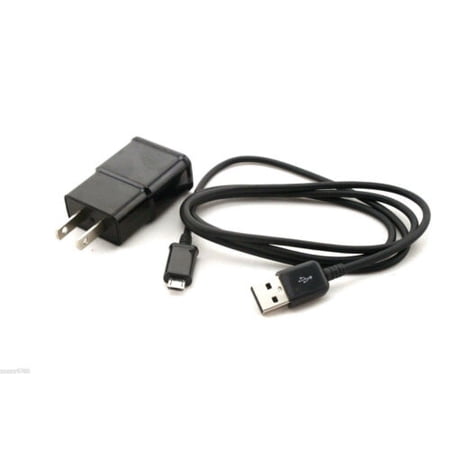 New Samsung SGH-A187 Wall Travel Charger Adapter & Micro USB Data Cable For Cell Phones