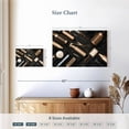 thumbnail image 4 of Elephant Stock Salon Tools Wall Art - Horizontal Canvas Wall Art - Living Room Wall Decor - Fashion And Beauty Canvas - Black And Gold Decor - 12" x 8", 4 of 8
