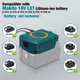 thumbnail image 3 of Teléfono Inalámbrico Charger para Makita Batería Li-ion de 18V Adaptador USB con Puerto de Carga Type-C Portátil Power Bank, 3 of 5