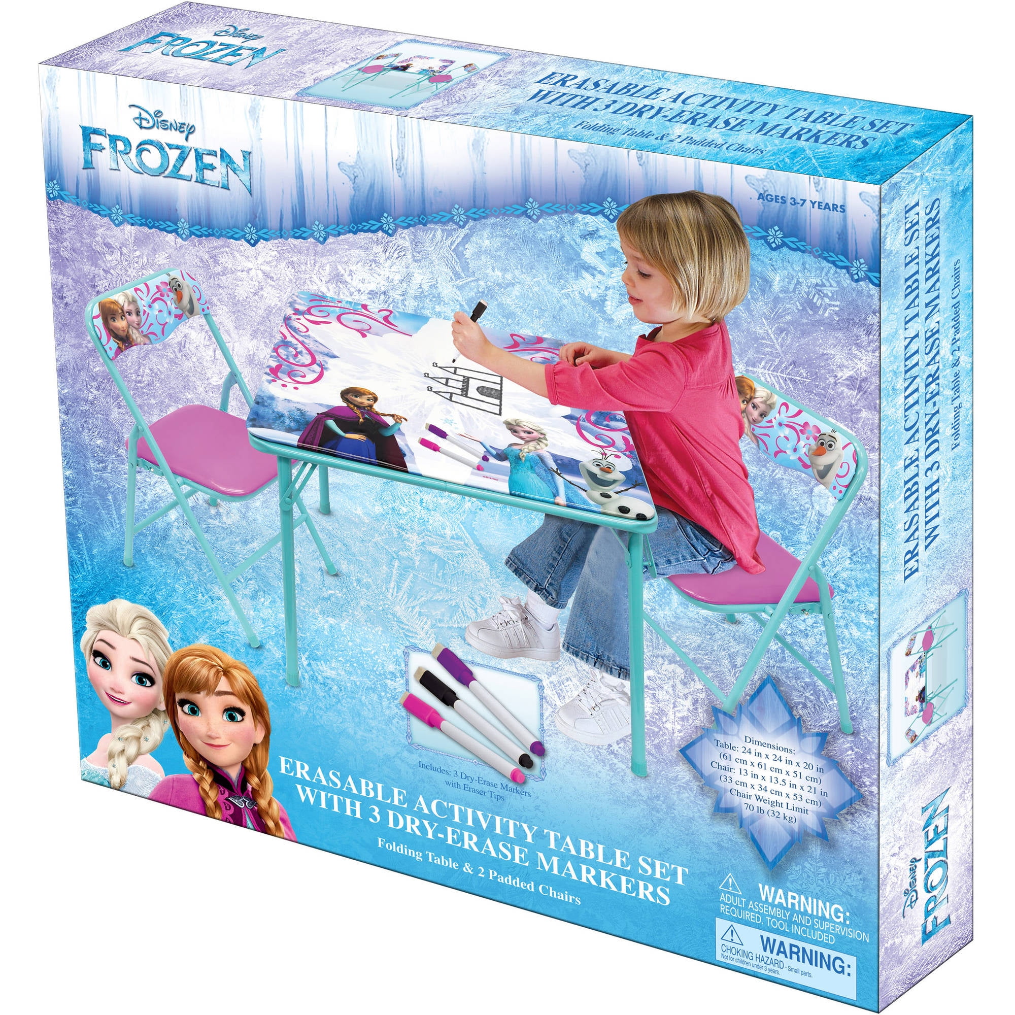 Disney Frozen Erasable Activity Table Set - Walmart.com Disney Frozen Erasable Activity Table Set - Walmart.com
