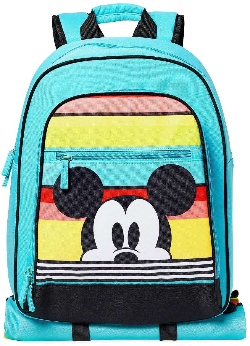 Disney Insulated Mickey Mouse Picnic Bag & Set of Mickey Mouse