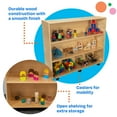 thumbnail image 5 of Bird In Hand 1301524 Childcraft Mobile Open Shelving Unit, Product Height 42 in., 3 Shelves, 5 of 10