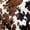 Brown White Black, variant on Manfei Farm Cow Spot Full Size Comforter Sets 3-Piece,Minimalist Animal Pattern Bedding Comforter Set,Black White,1 Comforter and 2 Pillowcases,Reversible