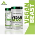 thumbnail image 3 of Proteína Vegana PEAK Nutrition Vegan Beast 1.225 kg – Proteína vegetal de chícharo, arroz y amaranto, sin lactosa, sin gluten, ideal para atletas y estilo de vida saludable, 3 of 3