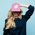 thumbnail image 6 of Hello Kitty Baseball Cap Golf Dad Hat Adjustable Low Profile Cotton Hat Trucker Hats for Women, 6 of 7