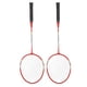thumbnail image 1 of Raqueta De Bádminton, Juego De Raquetas De Bádminton Peso Ligero Agarre Firme Baja Resistencia Al Viento Para Entrenar, 1 of 7
