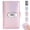 Holographic White/Silver, variant on Cash Savings Binder with 3-Digit Combination Lock, 3-Digit Code Lock, Glitter Cover, Multiple Colors