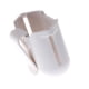 thumbnail image 3 of Estuche rígido a prueba de golpes con clip de cinturón desmontable para auriculares y cargador blanco, 3 of 9