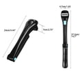 thumbnail image 3 of New Back Shaver Battery Electric Men'S Back Shaver Foldable Long Handle,Black Hair Removal Device, 3 of 5
