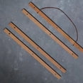 thumbnail image 2 of Varilla de suspensión de entrada de aire con eje cepillado magnético Varilla de suspensión magnética de madera maciza de bricolaje Varilla de suspensión de pintura decorativa de teca magnética fuerte, 2 of 3