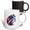 Multicolor, variant on 3drose, Fighter Jets Planes, Red, White, Blue, the Usa Flag. Patriotic Gift, 15oz Mug