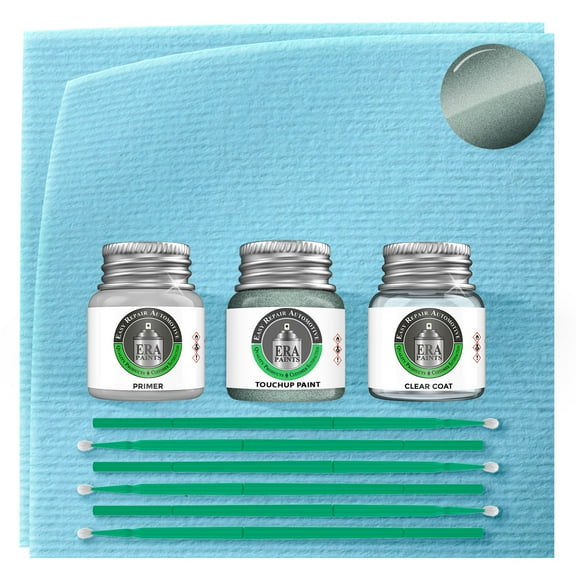 ERA Paints DY2 - Mystic Emerald Metallic for NISSAN Exact Match Touch Up Paint Jar - Premium Kit