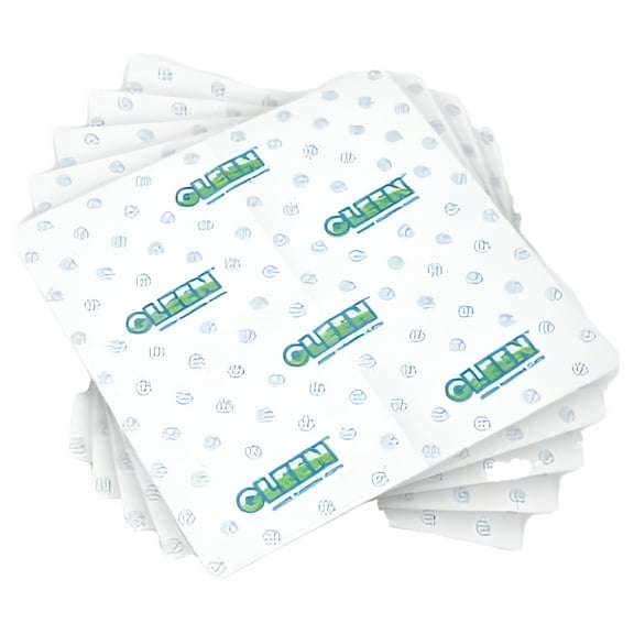 Gleen Cloth 16"x16" Synthetic Cleaning Cloths, 5 Count Pack