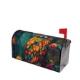 thumbnail image 2 of Bingfone Colorful Owl Forest Magnetic Mailbox Cover Standard Size for Garden Yard Outdoor Decorations-25.5x21 in, 2 of 7