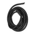 thumbnail image 4 of Tubo Envolvente Espiral Flexible Uxcell 12mmx14mm Cable Manejo Cordón 3 Metros Longitud Negro, 4 of 5