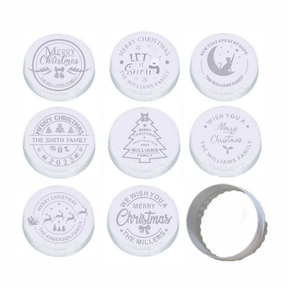 BNNG 9PCS Silicone Cookie Stamp Press Cookie Cutter Biscuit for DIY Christmas Christmas and Daily Baking Christmas Cookie Seal Cookie Baking Available