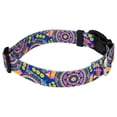 thumbnail image 4 of Country Brook Petz® Blue Boho Mandala Everyday Dog Collar and Leash, Small, 4 of 6