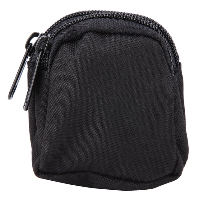 Riñonera Mini deportiva Jadeshay de nailon impermeable color negro