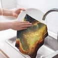thumbnail image 6 of Sikiie Firefly Forest Fox Waffle Weave Kitchen Dish Cloth,Super Absorbent Kitchen Dish Towels 16*26 Inches for Dish Rags Washing Dishes, Drying Dishes, 6 of 7