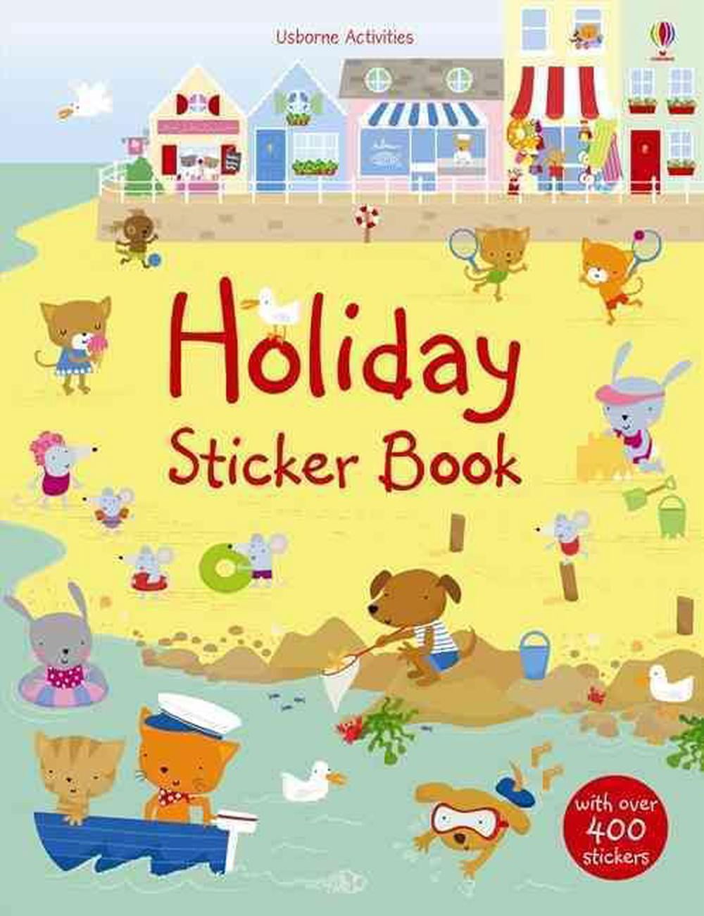 Usborne Sticker Books Holiday Sticker Book (Board book)
