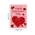 thumbnail image 3 of Valentines Day Garden Flag 12x18 Inch - Durables Linen Valentine’s Day Flag Yard Outdoor Flag Decoration, 3 of 6