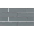 thumbnail image 1 of Bedrosians Manhattan Matte Glass Mosaic 2" x 8" Rectangles, 8" x 16" Sheet, Subway (10-Pack, 9.14 SF), 1 of 1