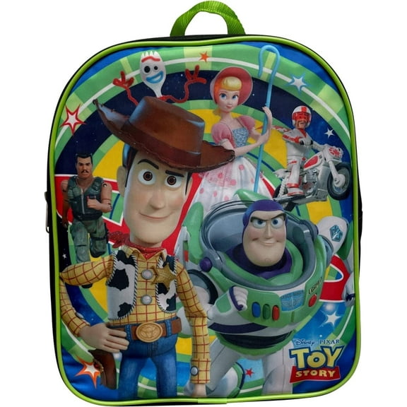 Toys Story Toddle Boy 12 Inch Mini Backpack Black-Green