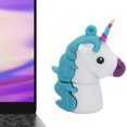 thumbnail image 1 of Unidad USB 20 Flash Drive Azul Animal Apariencia Herramienta de Almacenamiento de Datos Regalo Creativo para Amigos de la Familia, 1 of 8