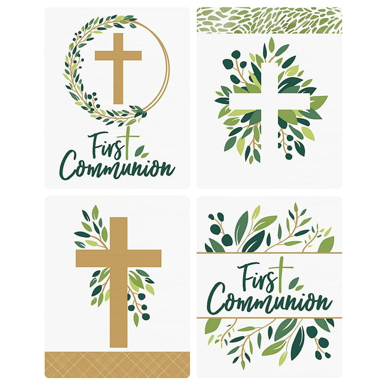  First Communion Elegant Cross - Religious Party