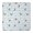Pug and Footprints, variant on Paw Prints Square Fitted Tablecloth with Elastic Edge,Square Table Cover,Washable Elastic Table Cover for Home Kitchen Party Decor 34"x34"