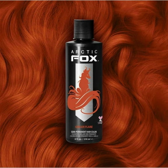 Arctic Fox 8-oz. Semi-Permanent Vegan Hair Dye Color Cruelty Free Ginger Flare