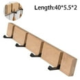 thumbnail image 2 of Wall coat hook coat hook Wall coat rack coat rack hook rack hanger - natural hook, 2 of 5