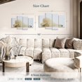 thumbnail image 3 of Elephant Stock Lazy Polar Bear Wall Art - Horizontal Multi Panel Canvas - Living Room Wall Decor - Animal Multi Panel - White And Beige Decor - 43" x 27", 3 of 4