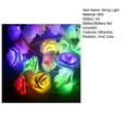 thumbnail image 6 of D-GROEE Party Accessories Led Rose Flower String Light Realistic Looking Battery-powered Valentine's Day Led String Lamp Hanging Decoration, 6 of 6