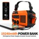 thumbnail image 3 of FosPower Radio meteorológica de emergencia (modelo A6) NOAA/AM/FM con banco de energía portátil de 19240 mWh, carga USB/solar/manivela, funciona con pilas, alarma SOS y linterna para emergencias en in, 3 of 5