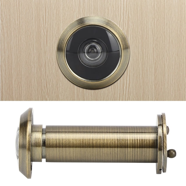 220 Degree Safety Door Viewer with Back Cover, Anti Theft Home Security Hardware