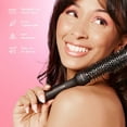 thumbnail image 3 of Gimme Beauty Round Brush - Blowout Brush with Vented Ceramic Barrel - For All Hair Types - Small 25mm, 3 of 7