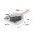 thumbnail image 3 of SNNROO Small Dust Pan and Brush Broom  Dust Pan and Brush Set  Small Dustpan and Brush Set  Handheld Broom and Dustpan Set  Dustpan with Brush  Dustpan and Brush Set Cleaning Tools for Fa, 3 of 6