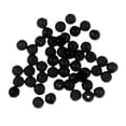 thumbnail image 4 of 50 Pieces Round Soft Rubber Beads Rig Accessory - Black, 4 of 6