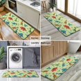 thumbnail image 6 of Rainbow Dinosaurs Tiny Plants Kitchen Rug Mat,Kitchen Runner Rugs Non Skid Washable,Decorative Kitchen Floor Mats for Kitchen,Sink,Laundry,17"x47.2", 6 of 7