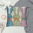 thumbnail image 2 of PHYHOO Easter Pillow Cover Colorful Decoration Holiday Farmhouse Pillow Case Decor for Home Sofa Couch, 2 of 5